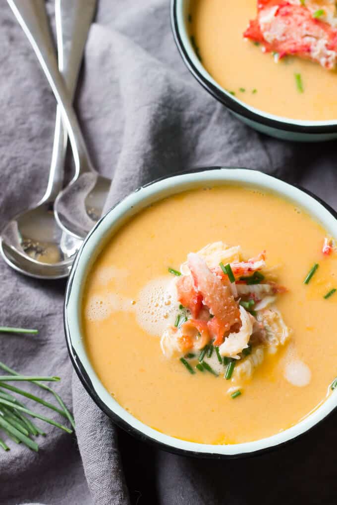 Dairy Free Alaska King Crab Bisque Wicked Spatula