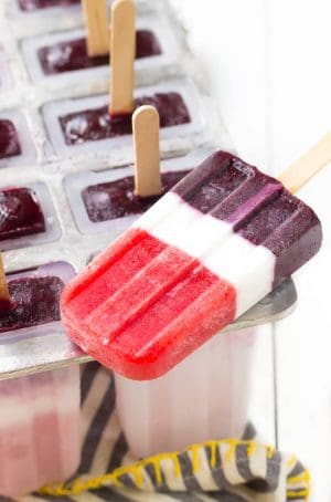 How To Make Homemade Fresh Fruit Popsicles - Wicked Spatula