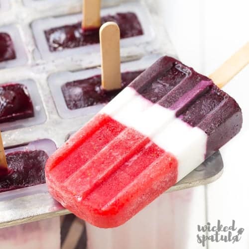 How To Make Homemade Fresh Fruit Popsicles - Wicked Spatula