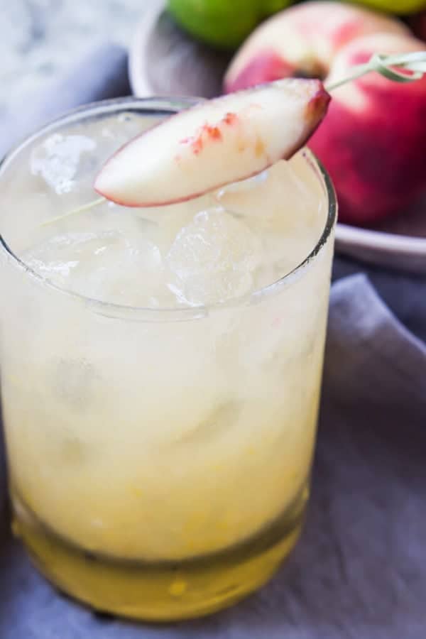 Delicious Peach Jam Margaritas Recipe - Wicked Spatula