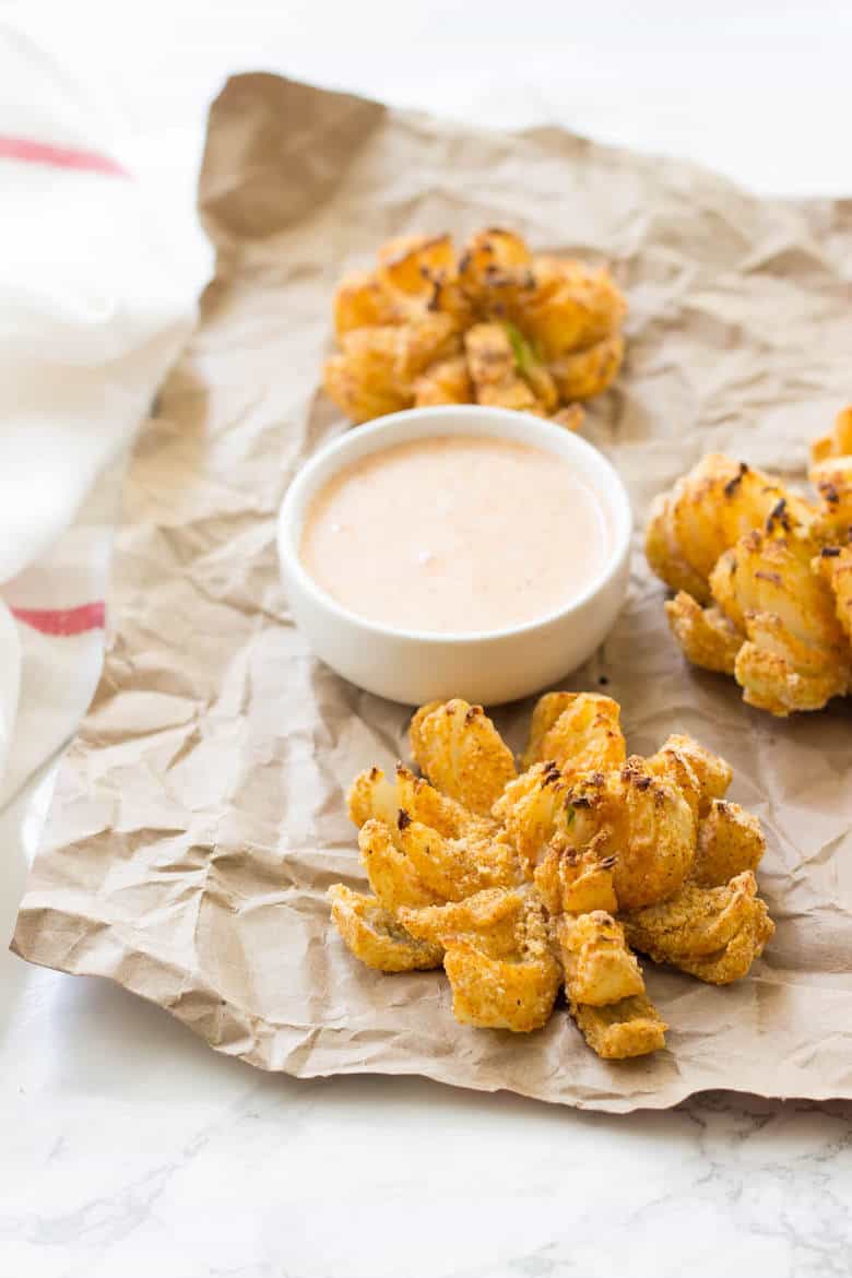 Tex Mex Baked Blooming Onion