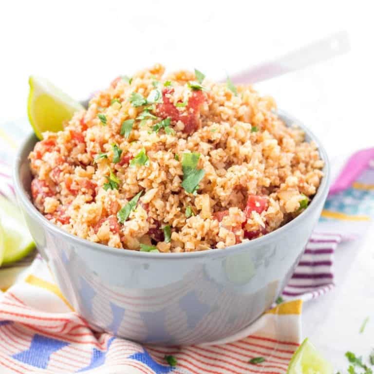 Easy Keto Mexican Cauliflower Rice Skillet Recipe Wicked Spatula