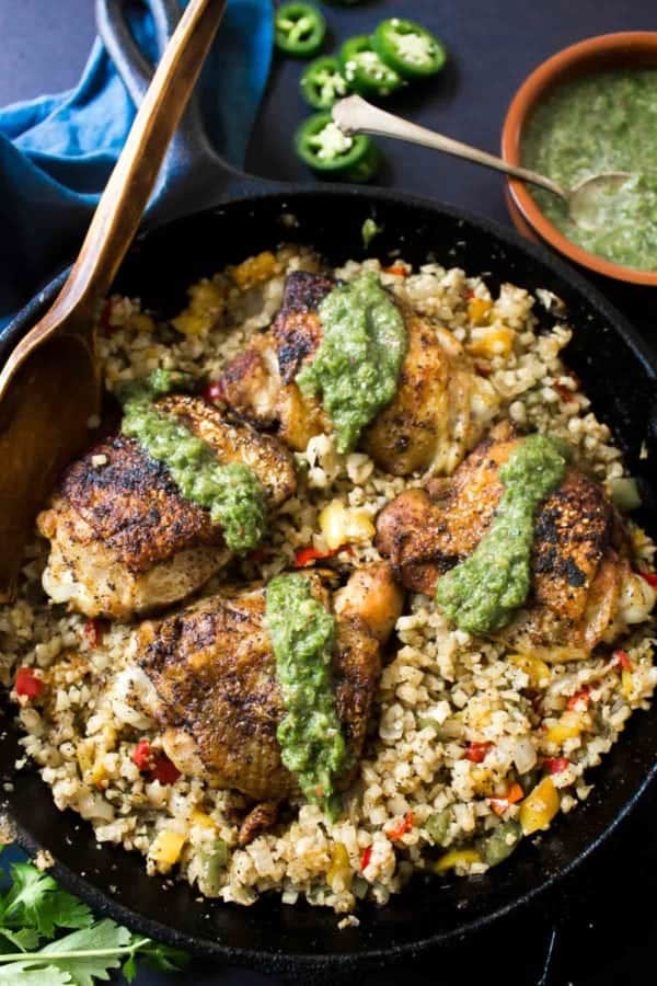 Paleo Arroz Con Pollo Recipe - Wicked Spatula