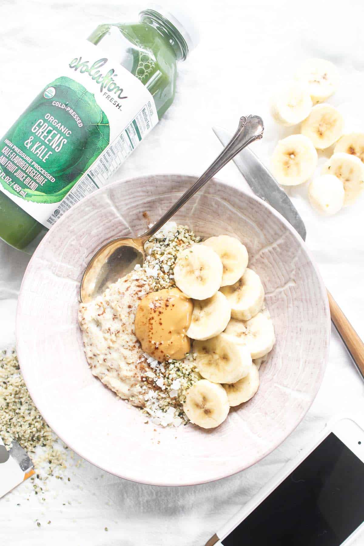 Paleo Oatmeal + My Morning Routine Wicked Spatula