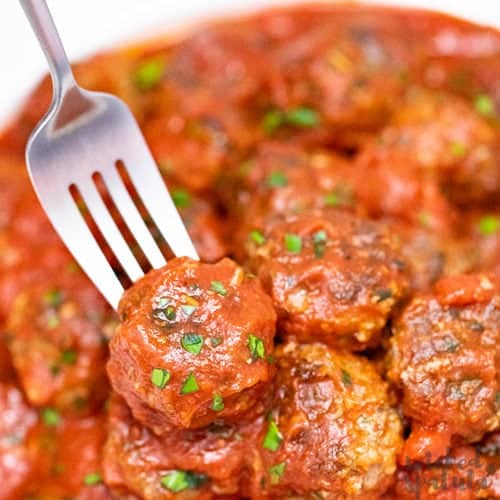 Easy Italian Paleo Meatballs Recipe Wicked Spatula