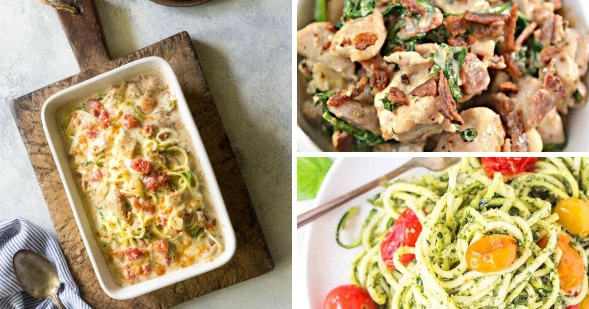 The 30 Best Low Carb Pasta Alternatives That Will Tickle Your Tastebuds