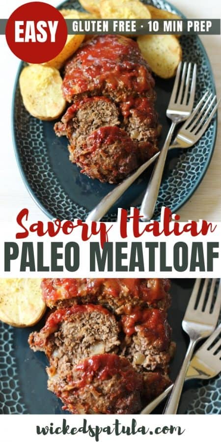 The Best Easy Paleo Meatloaf Recipe | Wicked Spatula